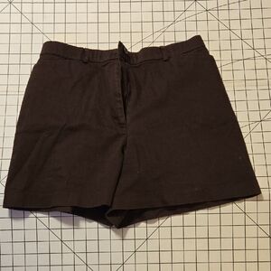 Ladies Brown Shorts Size 10:  10-13B